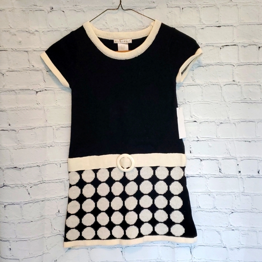 Maggie & Zoe Girls Knitted Dress Size 6X